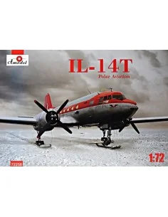 Ilyushin IL-14T polar aviation, 1/72 - Amodel AMO72258
