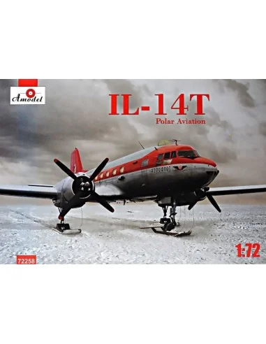 Ilyushin IL-14T polar aviation, 1/72 - Amodel AMO72258