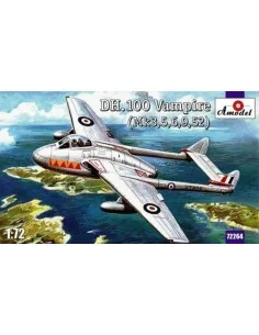 de Havilland DH.100 Vampire, 1/72 - Amodel AMO72264