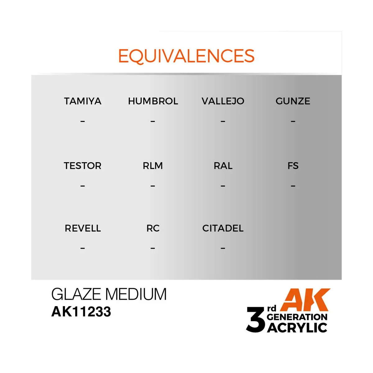 Glaze Medium 17ml - AK Interactive AK11233