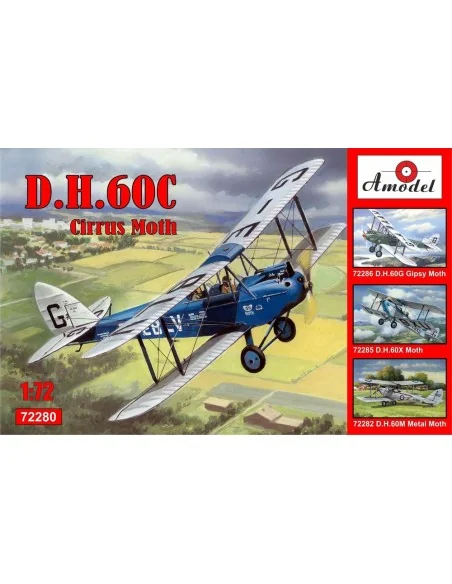 de Havilland DH.60C Cirrus Moth, 1/72 - Amodel AMO72280