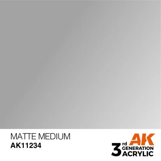 Matte Medium 17ml - AK Interactive AK11234 Matte Medium 17ml - AK Interactive AK11234