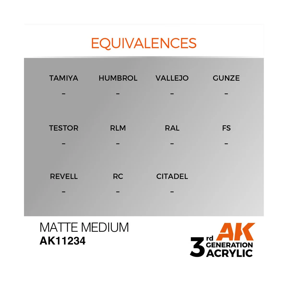 Matte Medium 17ml - AK Interactive AK11234