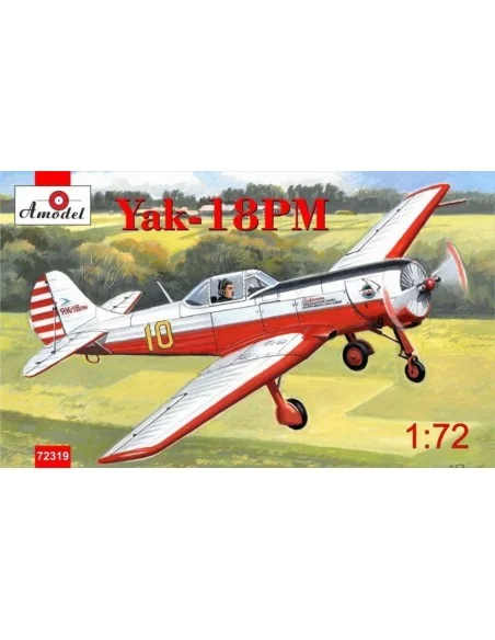 [NO_DESC] Yakovlev Yak-18PM aerobatic aircraft, 1/72 - Amodel AMO72319