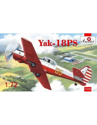 [NO_DESC] Yakovlev Yak-18PS aerobatic aircraft, 1/72 - Amodel AMO72320