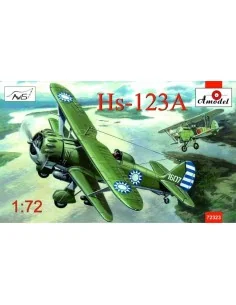 [NO_DESC] Henschel Hs-123A Chinese dive bomber, 1/72 - Amodel AMO72323