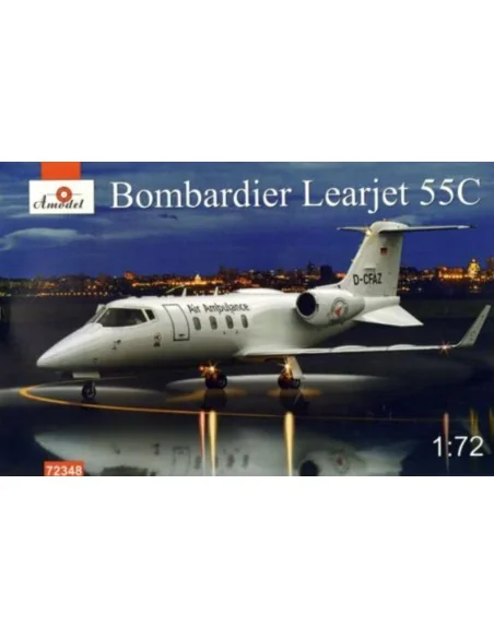 Bombardier Learjet 55C, 1/72 - Amodel AMO72348