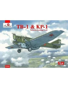 TB-1 & KP-1 Airborne landing craft, 1/72 - Amodel AMO72351