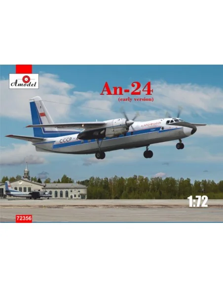 Antonov An-24 (early version), 1/72 - Amodel AMO72356