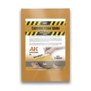 CARVING FOAM 10MM A4 SIZE (305 x 228 MM) - AK Interactive AK8094