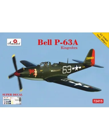 P-63A (ex-TOKO). Limited edition, 1/72 - Amodel AMO72415