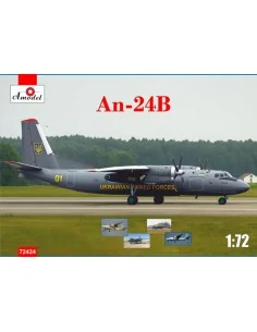 Antonov An-24B Ukrainian Air Forces, 1/72 - Amodel AMO72424