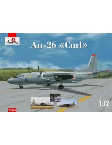 Antonov An-26 Ukrainian Air Forces, 1/72 - Amodel AMO72426