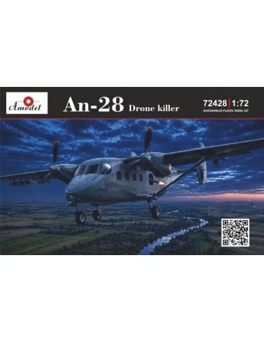 [NO_DESC] Antonov An-28 Drone killer, 1/72 - Amodel AMO72428