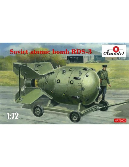 Soviet atomic bomb RDS-3, 1/72 - Amodel AMO-NA72003