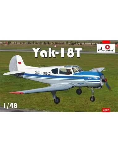 Yakovlev Yak-18T Aeroflot, 1/48 - Amodel AMO4807
