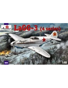LaGG-3 (4 series) Soviet fighter, 1/48 - Amodel AMO4809