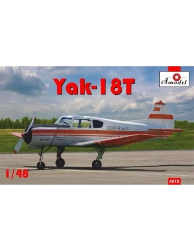 Yakovlev Yak-18T Red Aeroflot, 1/48 - Amodel AMO4810