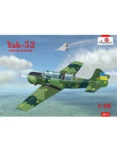 Yakovlev Yak-52 drone killer, 1/48 - Amodel AMO4812
