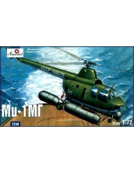 Mil Mi-1MG Soviet marine helicopter, 1/72 - Amodel AMO7238