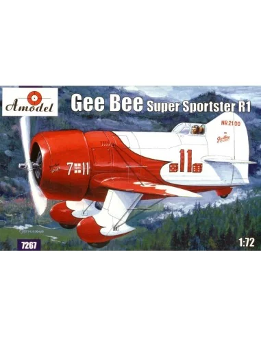 Gee Bee Super Sportster R1 Aircraft, 1/72 - Amodel AMO7267