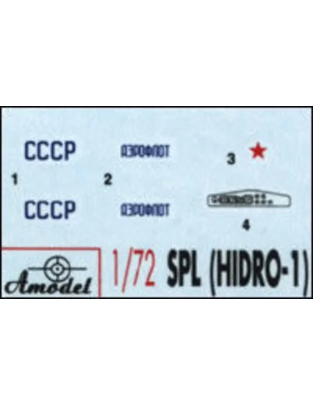 Hydroplane SPL, 1/72 - Amodel AMO7271