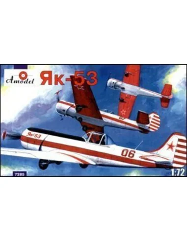 Yakovlev Yak-53 single-seat sporting ai., 1/72 - Amodel AMO7285