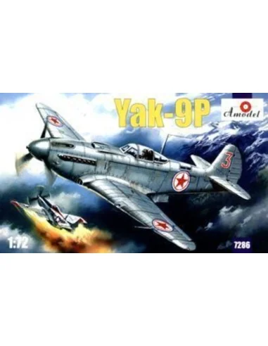 Yakovlev Yak-9P Soviet fighter, 1/72 - Amodel AMO7286