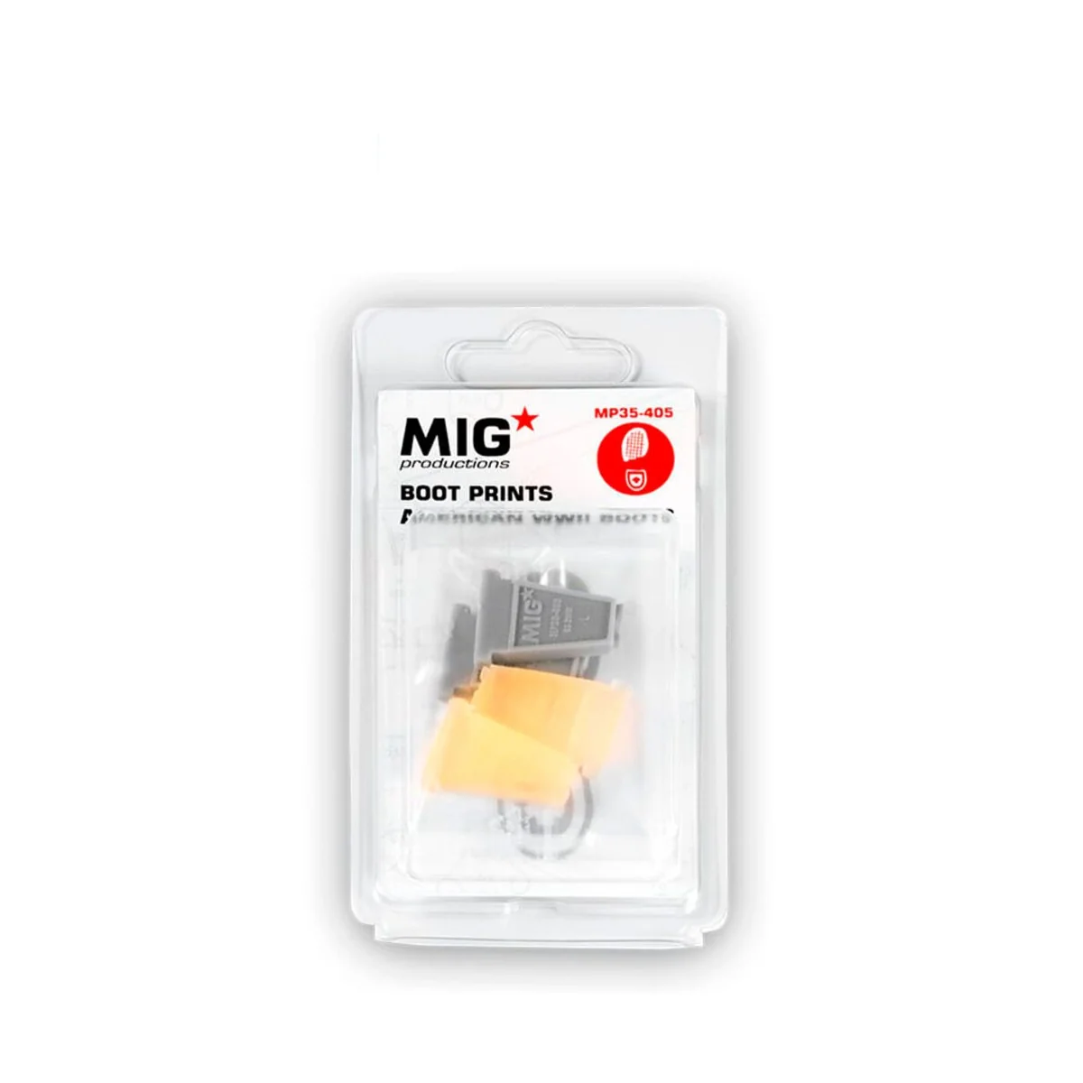 BOOT PRINTS American WWII Boots - AK Interactive MP35-405