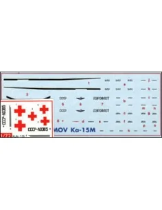Kamov Ka-15M ambulance, 1/72 - Amodel AMO7290 2