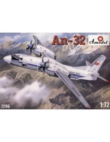 Antonov An-32 Soviet transport aircraft, 1/72 - Amodel AMO7296