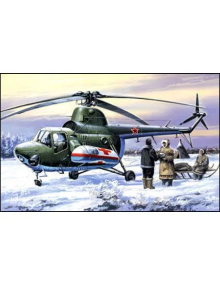 [NO_DESC] Mil Mi-3 ambulance, 1/72 - Amodel AMO7297