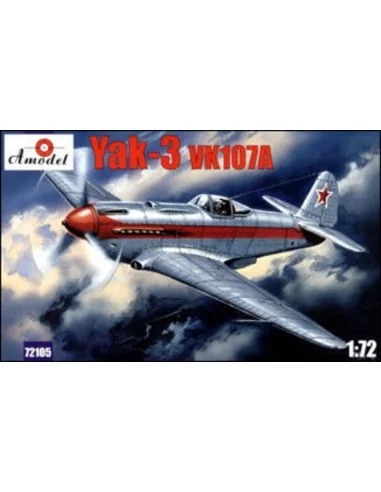 Yakovlev Yak-3 VK107A Soviet fighter, 1/72 - Amodel AMO72105