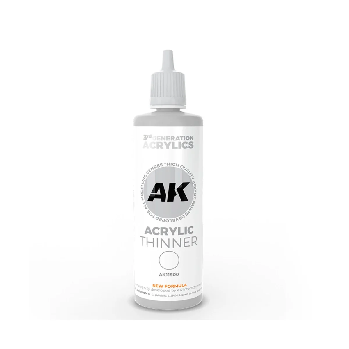 ACRYLIC THINNER 100 ML   3GEN - AK Interactive AK11500