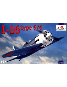I-16 type 5/6 Soviet fighter, 1/72 - Amodel AMO72123