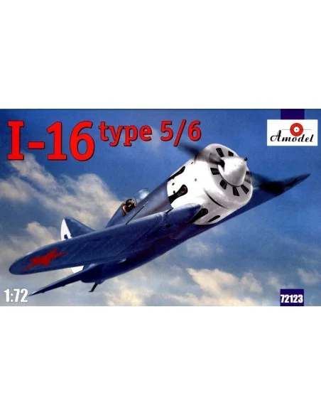 I-16 type 5/6 Soviet fighter, 1/72 - Amodel AMO72123