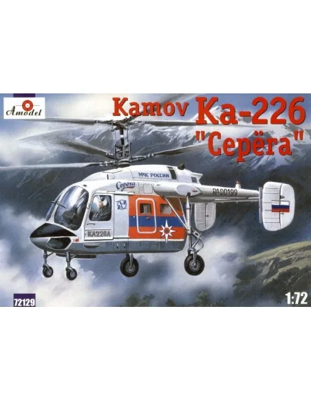 Kamov Ka-226 'Serega' Russian helicopter, 1/72 - Amodel AMO72129
