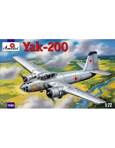 Yak-200 Soviet trainer aircraft, 1/72 - Amodel AMO72162