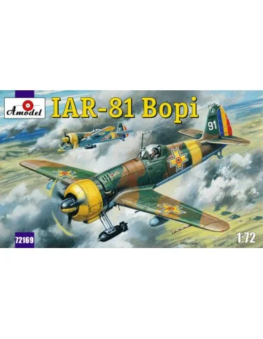 IAR-81 'Bopi' Romanian fighter, 1/72 - Amodel AMO72169