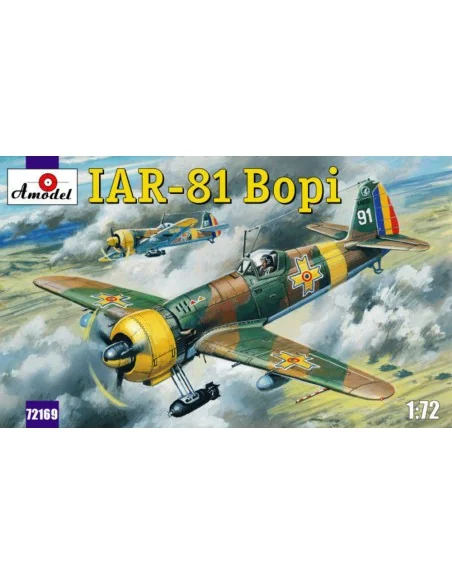 IAR-81 'Bopi' Romanian fighter, 1/72 - Amodel AMO72169