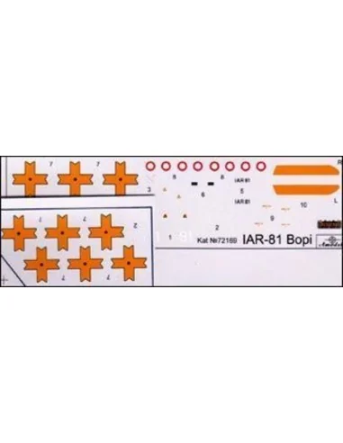 IAR-81 'Bopi' Romanian fighter, 1/72 - Amodel AMO72169