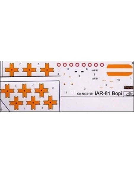 [NO_DESC] IAR-81 'Bopi' Romanian fighter, 1/72 - Amodel AMO72169