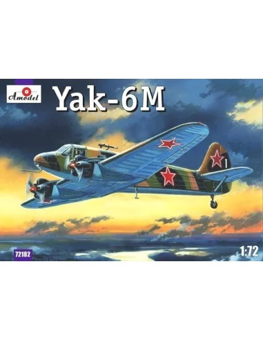 Yakovlev Yak-6M Sov. light transport air, 1/72 - Amodel AMO72182