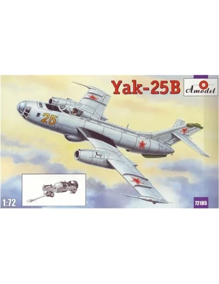 Yakovlev Yak-25B Soviet bomber, 1/72 - Amodel AMO72185