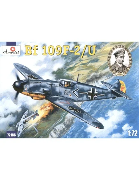 Messerschmitt Bf-109F-2/U, 1/72 - Amodel AMO72186
