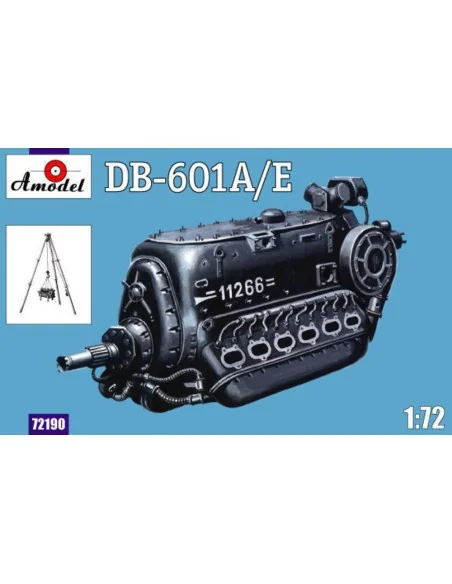 DB-601A/E engine, 1/72 - Amodel AMO72190