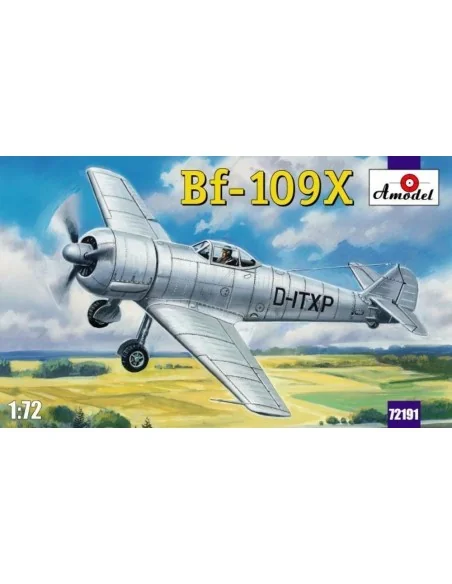Bf-109X German experimental aircraft, 1/72 - Amodel AMO72191