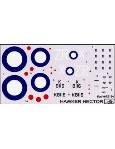 Hawker Hector, 1/72 - Amodel AMO72194
