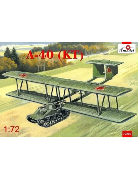 Antonov A-40 (KT)prototype flying tank T, 1/72 - Amodel AMO72202