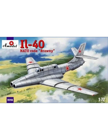 Ilyushin IL-40 "Brawny" Soviet jet-engin, 1/72 - Amodel AMO72213